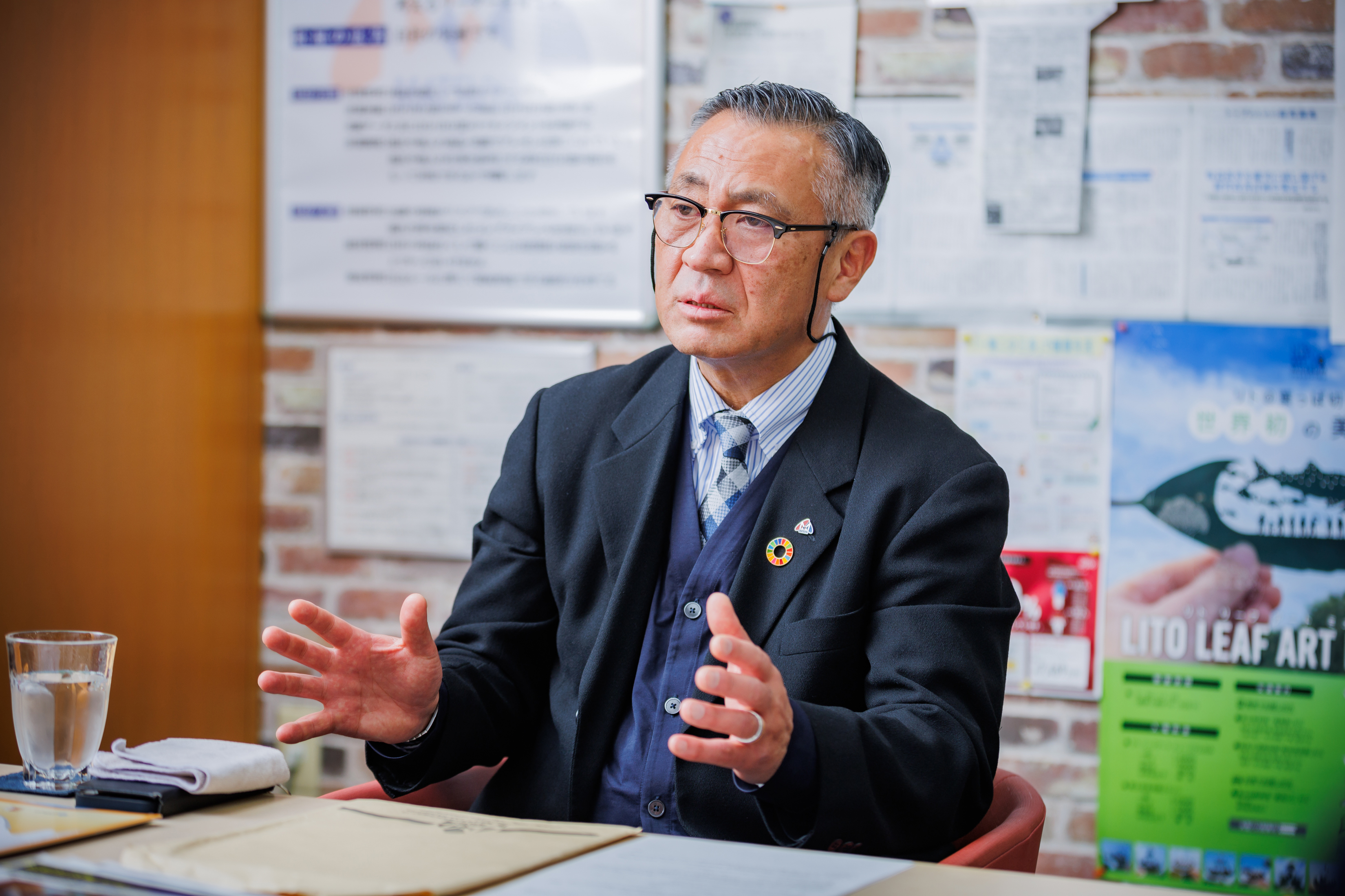 会長の写真