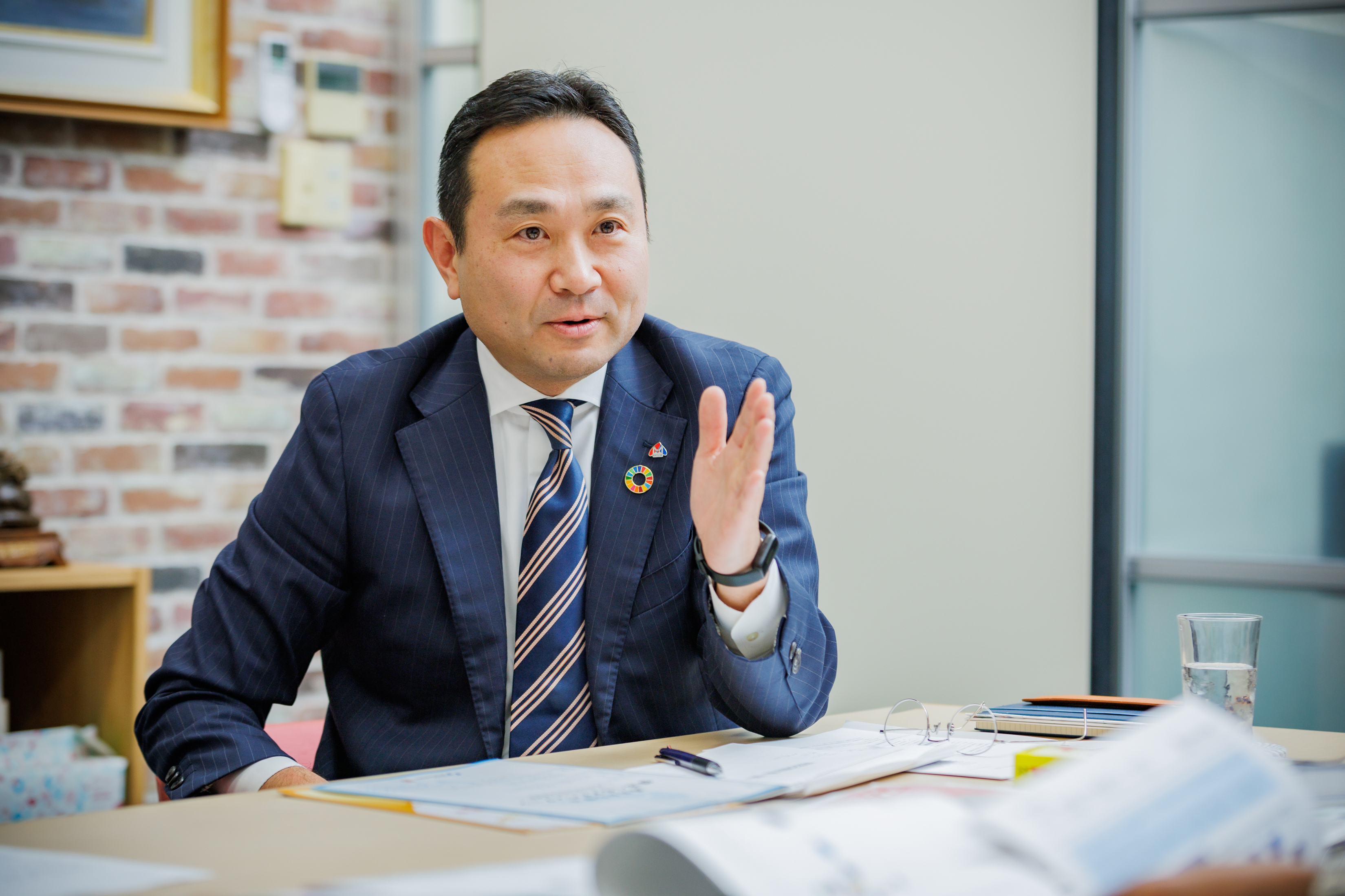 社長の写真