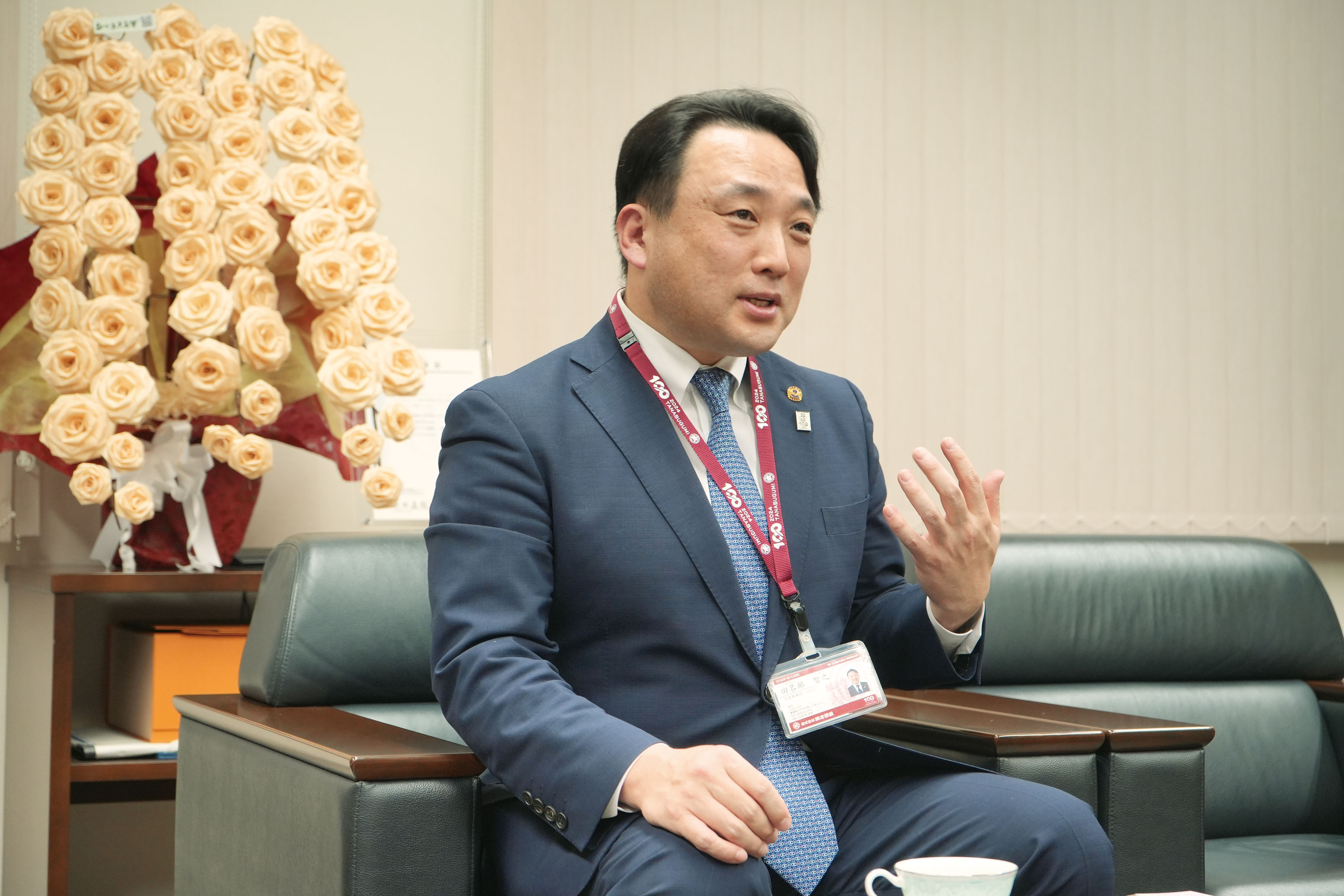 社長の写真
